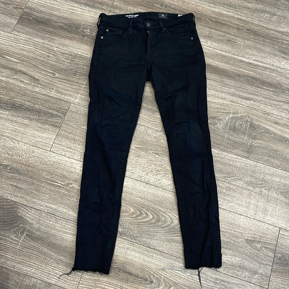 AG The Legging Ankle Super Skinny Ankle raw hem Size 26R - Picture 1 of 4